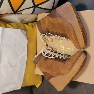 Joie Alary Wedge Hiker Boots